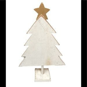 Large White Wooden Tree